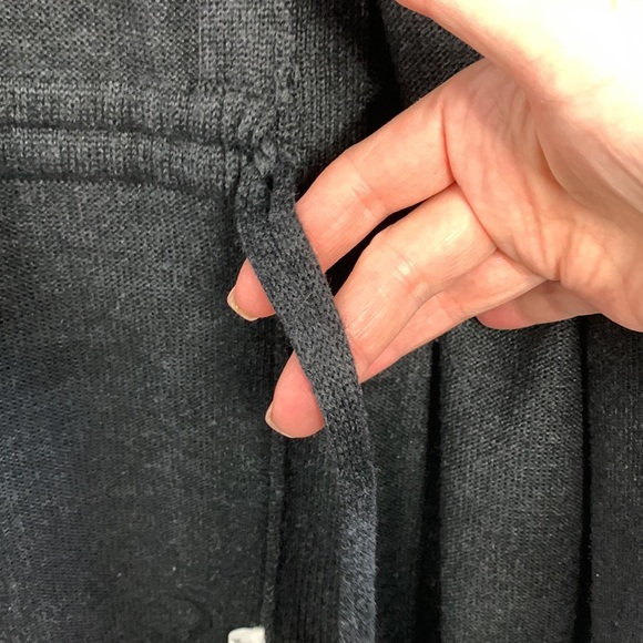 Zyia Sweater Cardigan Hooded Charcoal Size Small - Picture 6 of 14